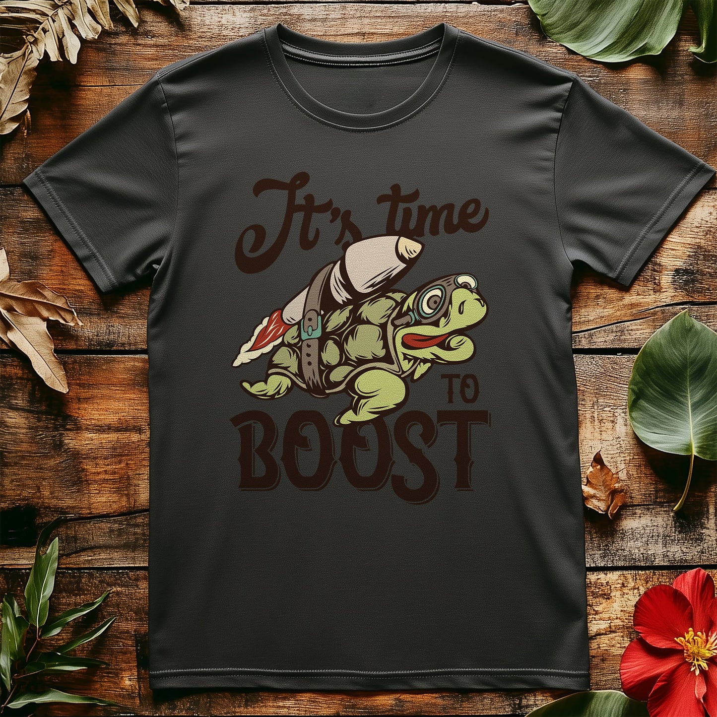 Time to Boost t-shirt - Turtle