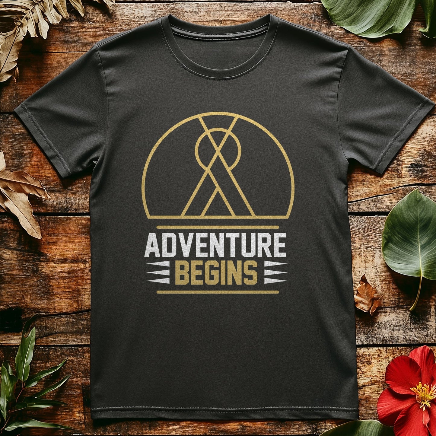 Adventure Begins-01 T-shirt