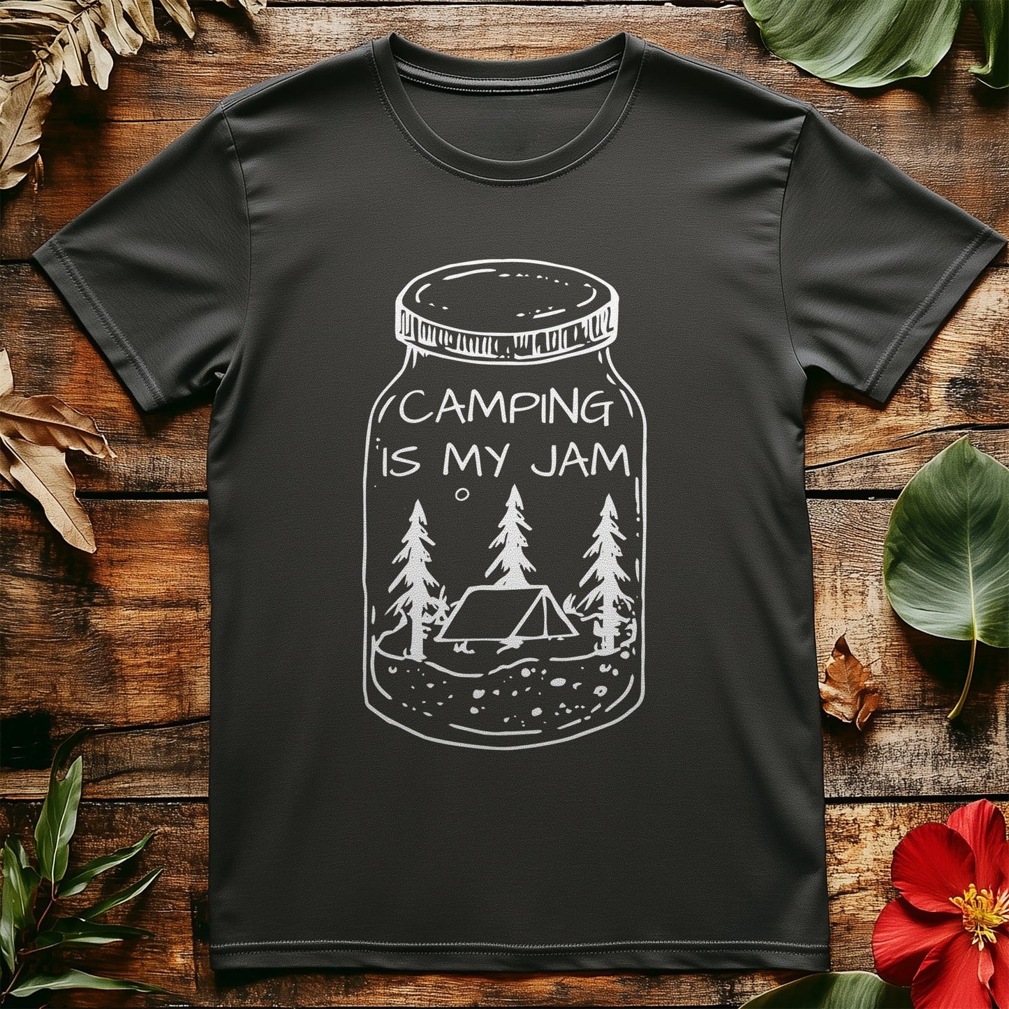 Camping Is My Jam T-shirt - A Fun Take