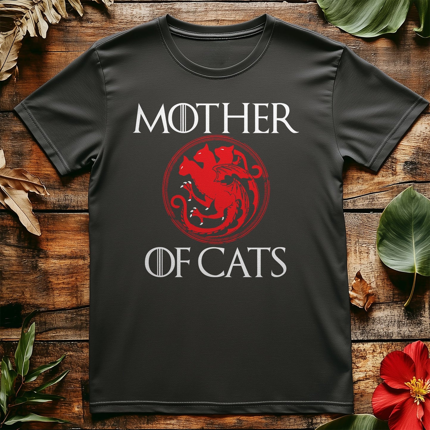 Mother of Cats T-Shirt - Purr-fectly