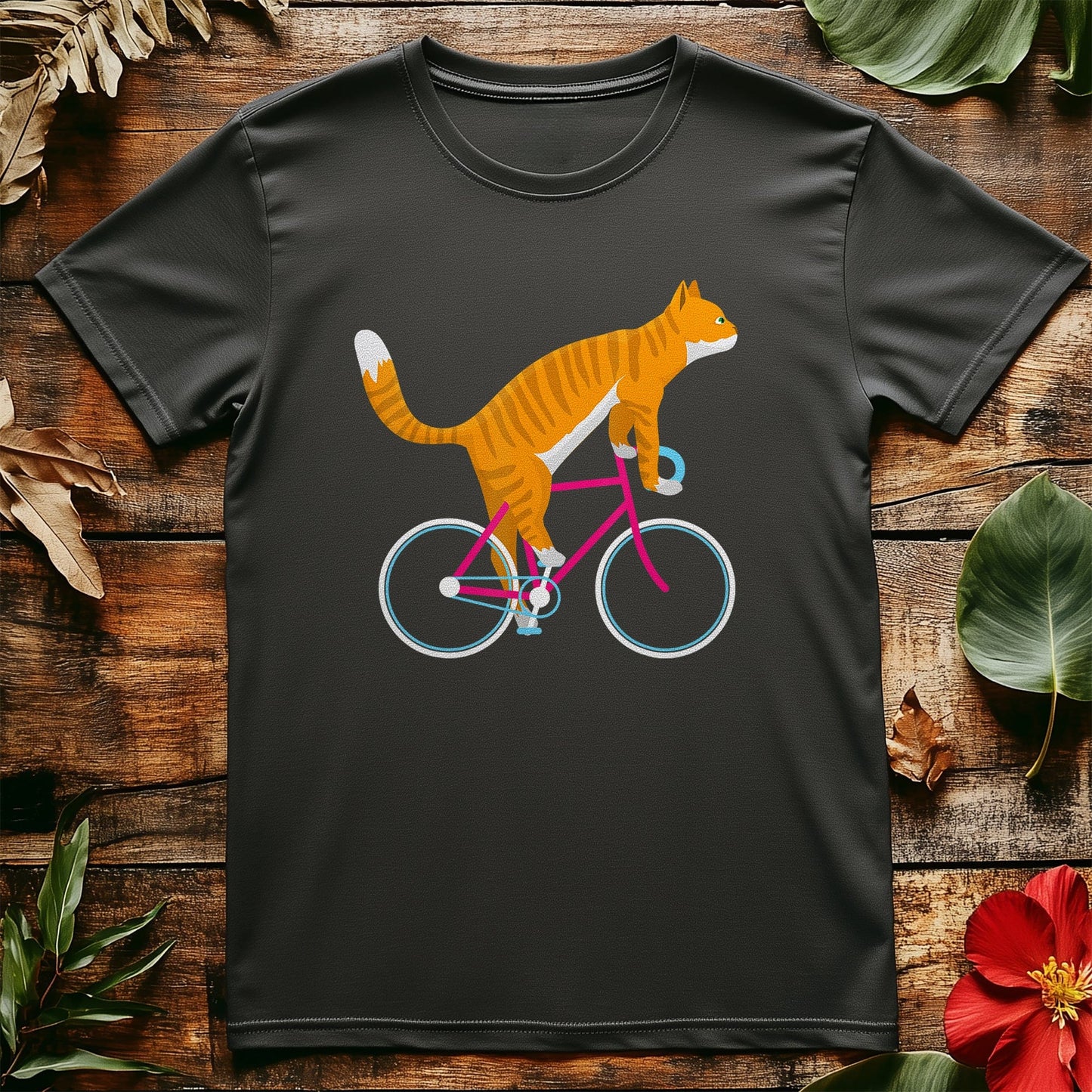 Cat on a Bike t-shirt