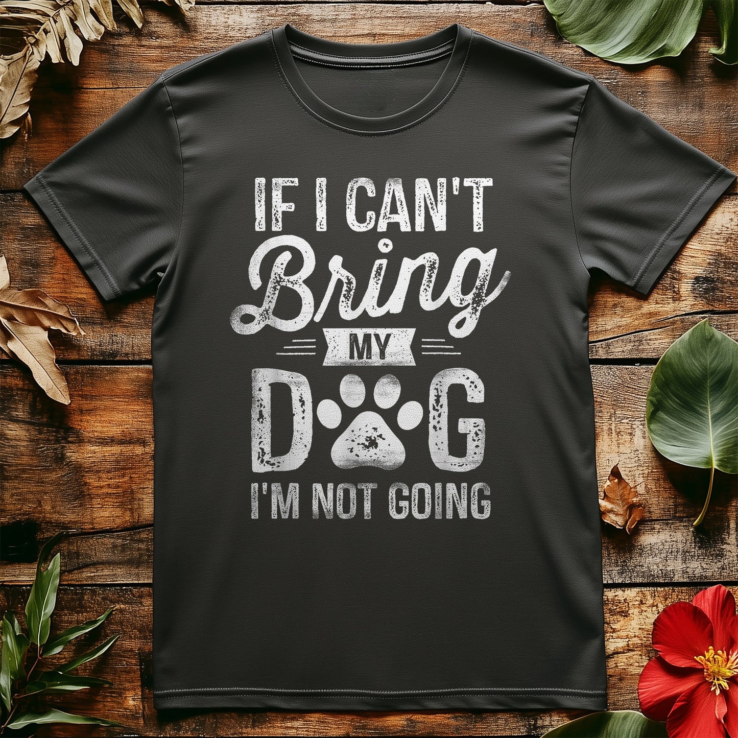 If I Can't Bring My Dog, I'm Not T-shirt