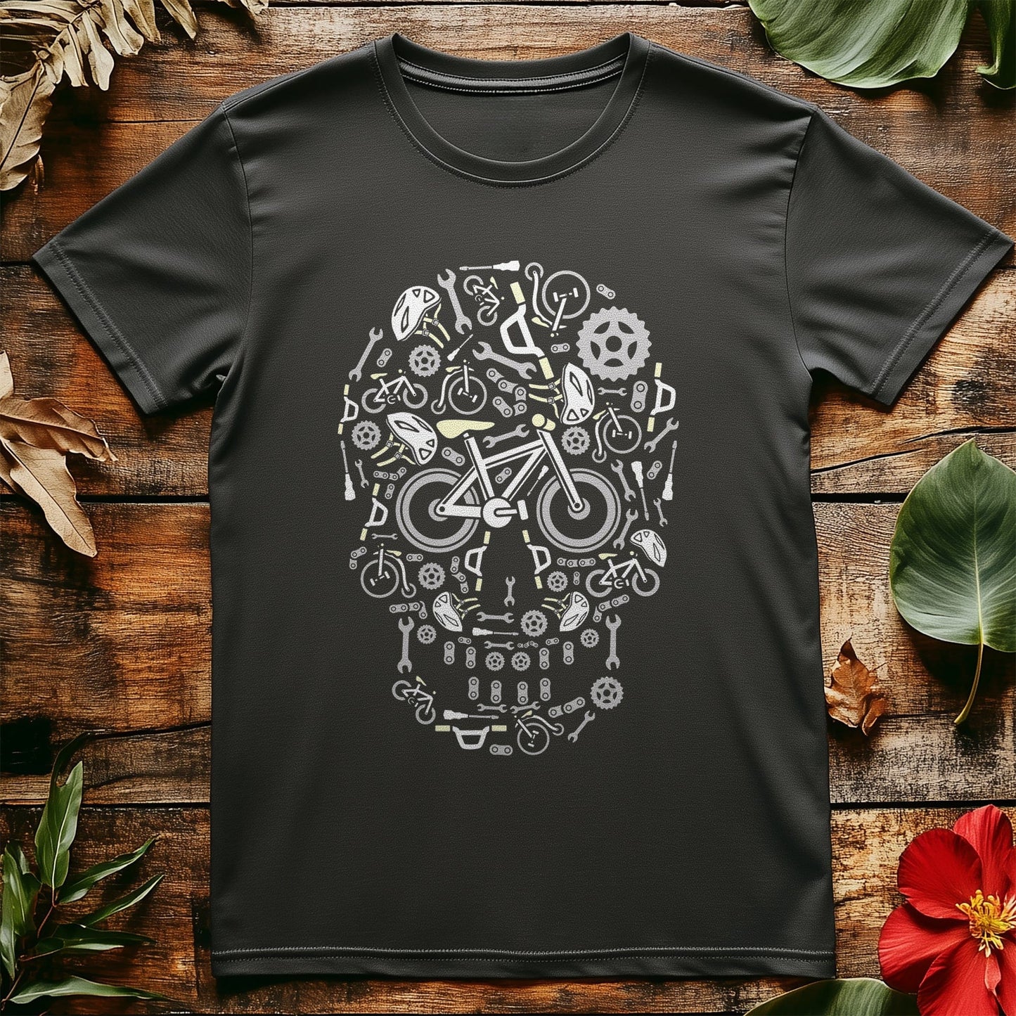 Cycling (270) Skull T-shirt - Ride