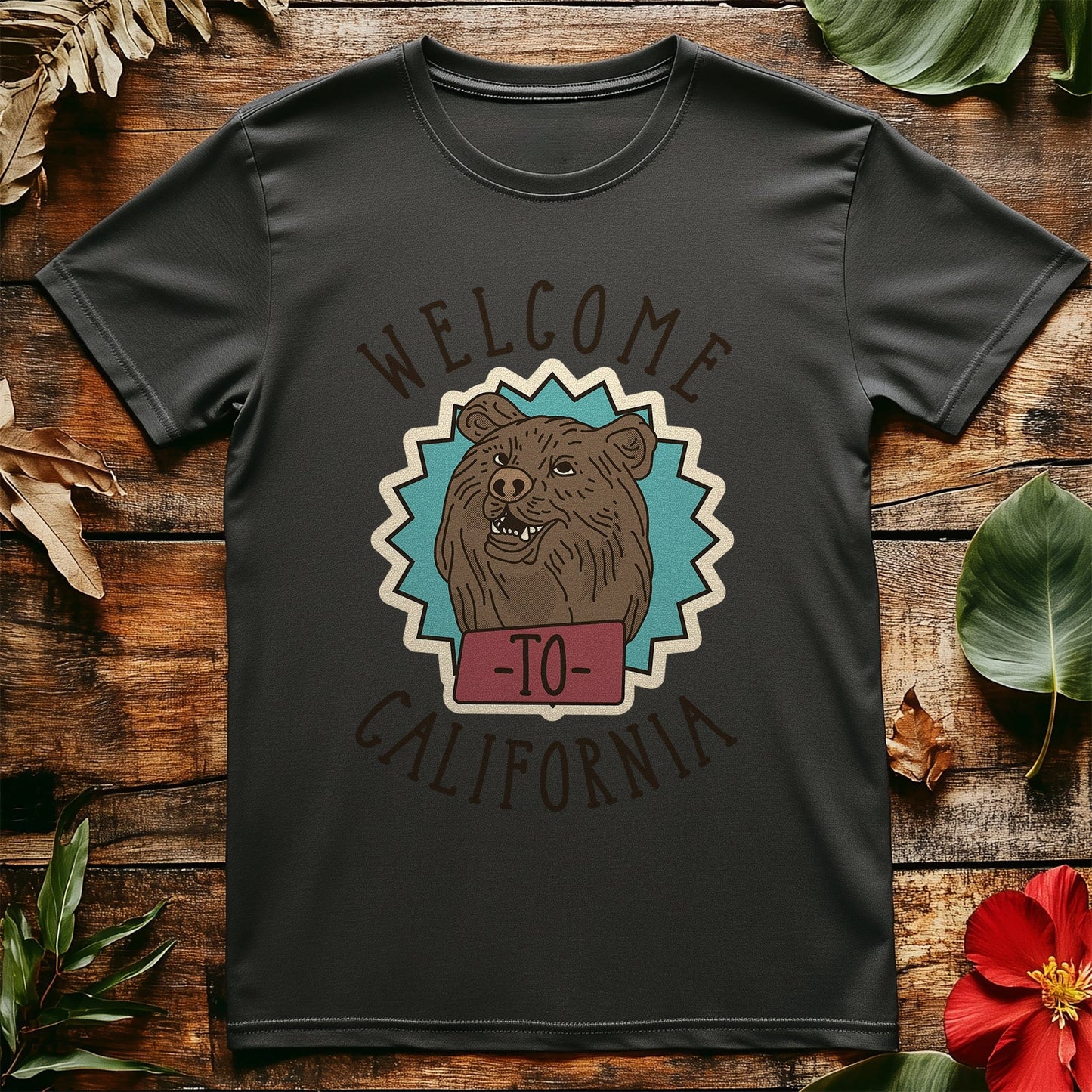 California Bear Adventure t-shirt