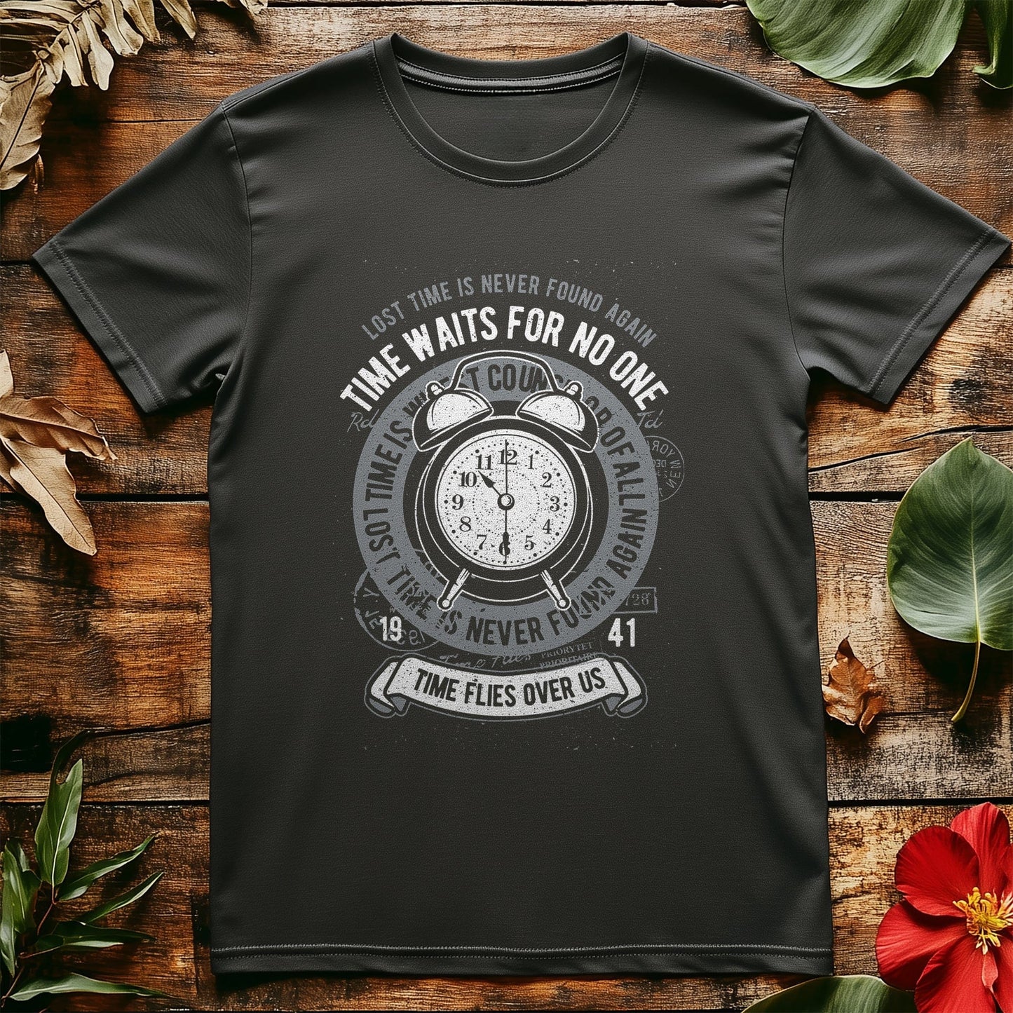 Time Waits For No One  T-Shirt