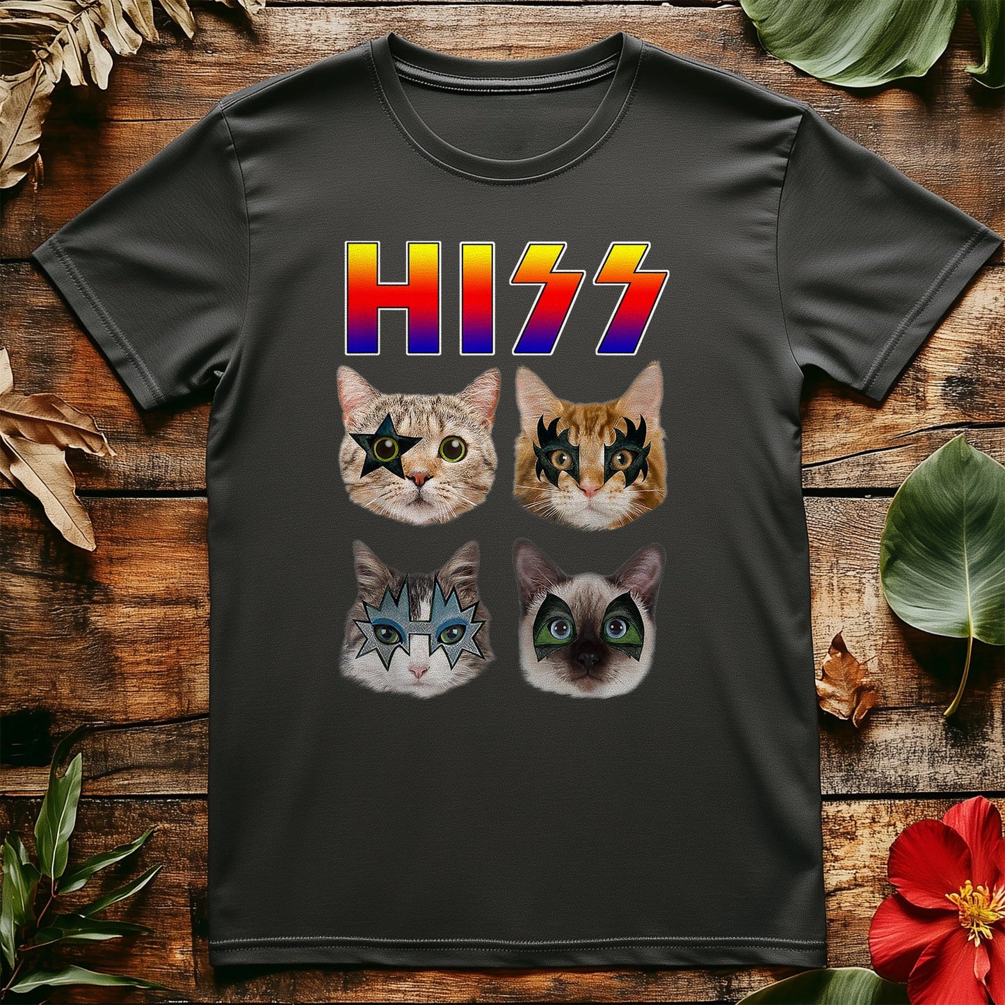 Hiss-terical Cats Kittens T-Shirt