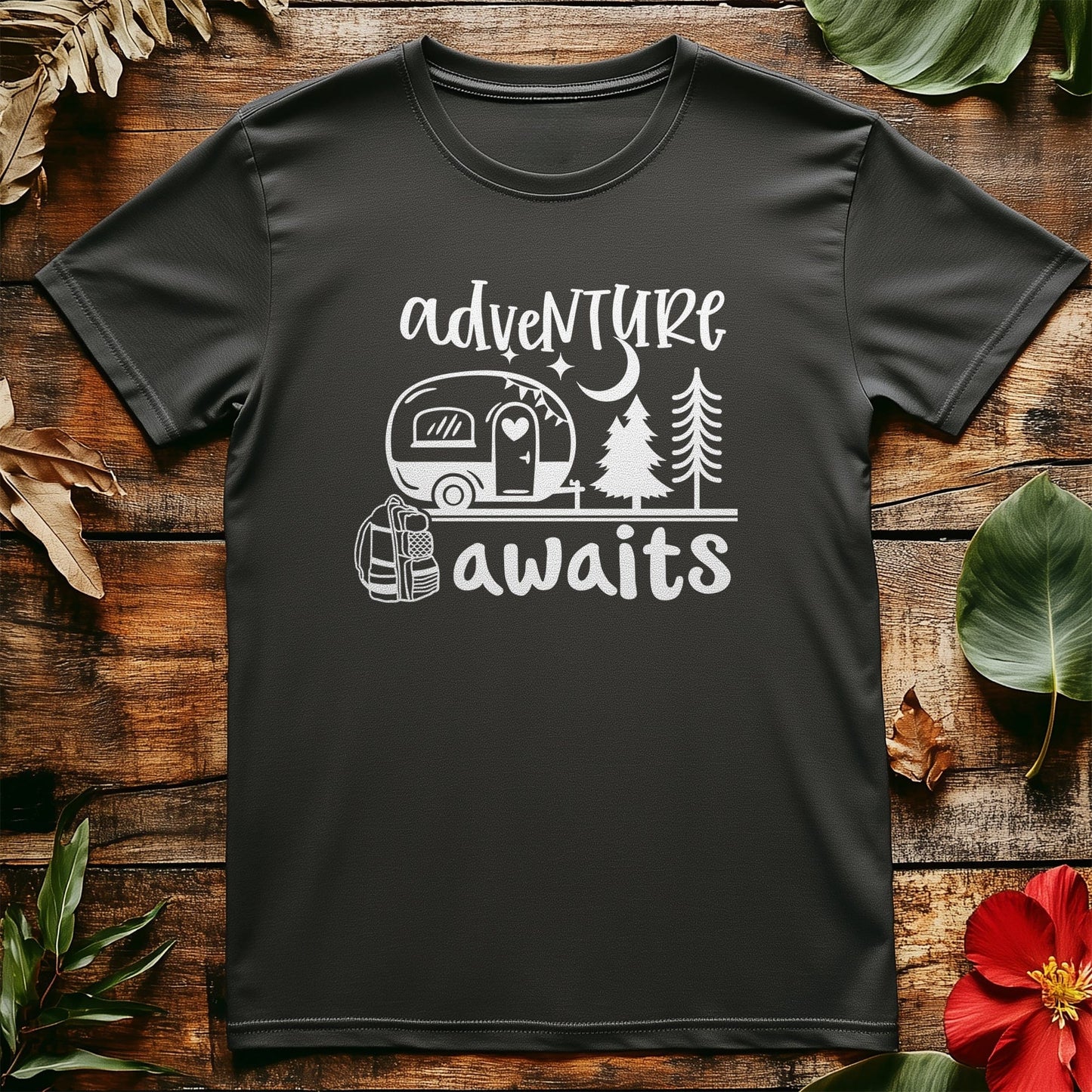 Adventure Awaits T-shirt Style001