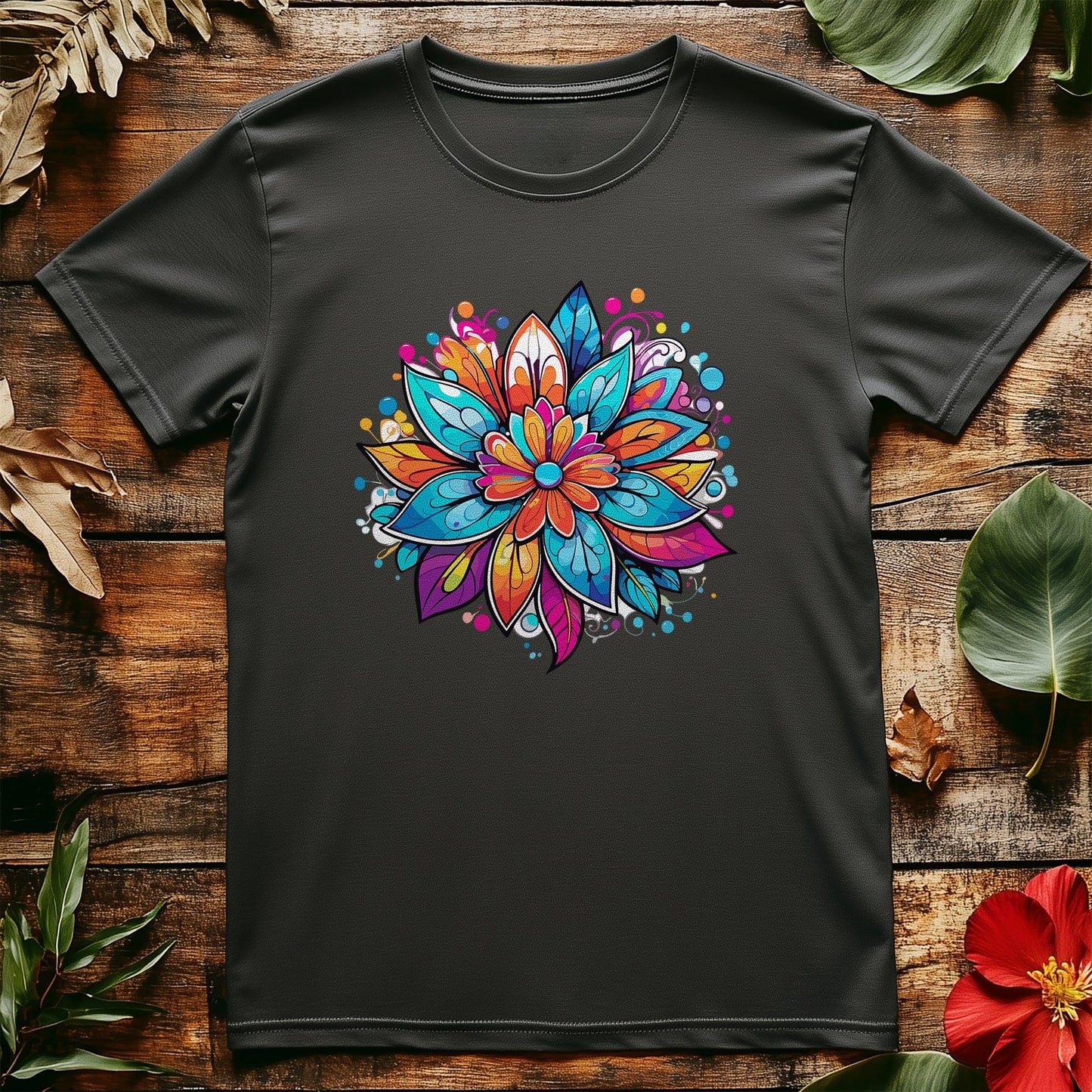 Flower93 T-shirt - Blooming with
