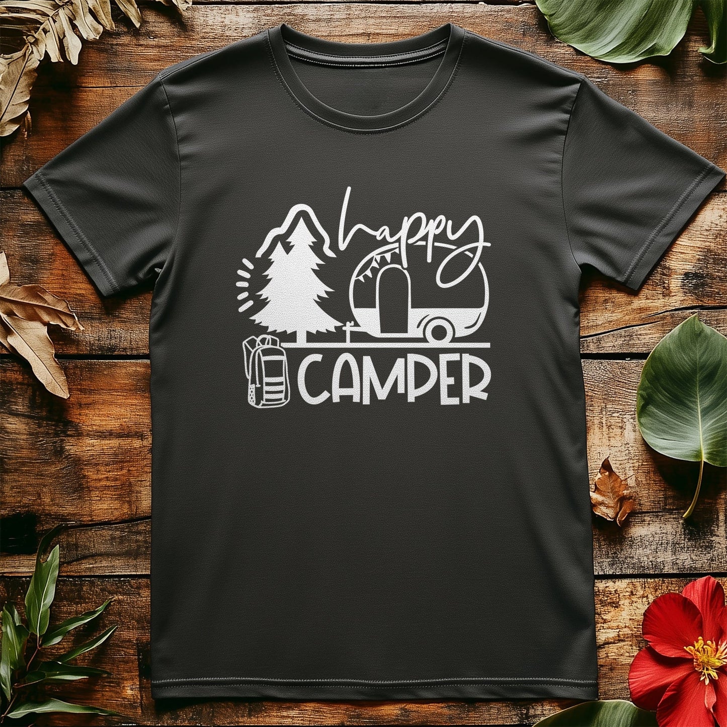 Happy Camper t-shirt - Wear Your Joy!