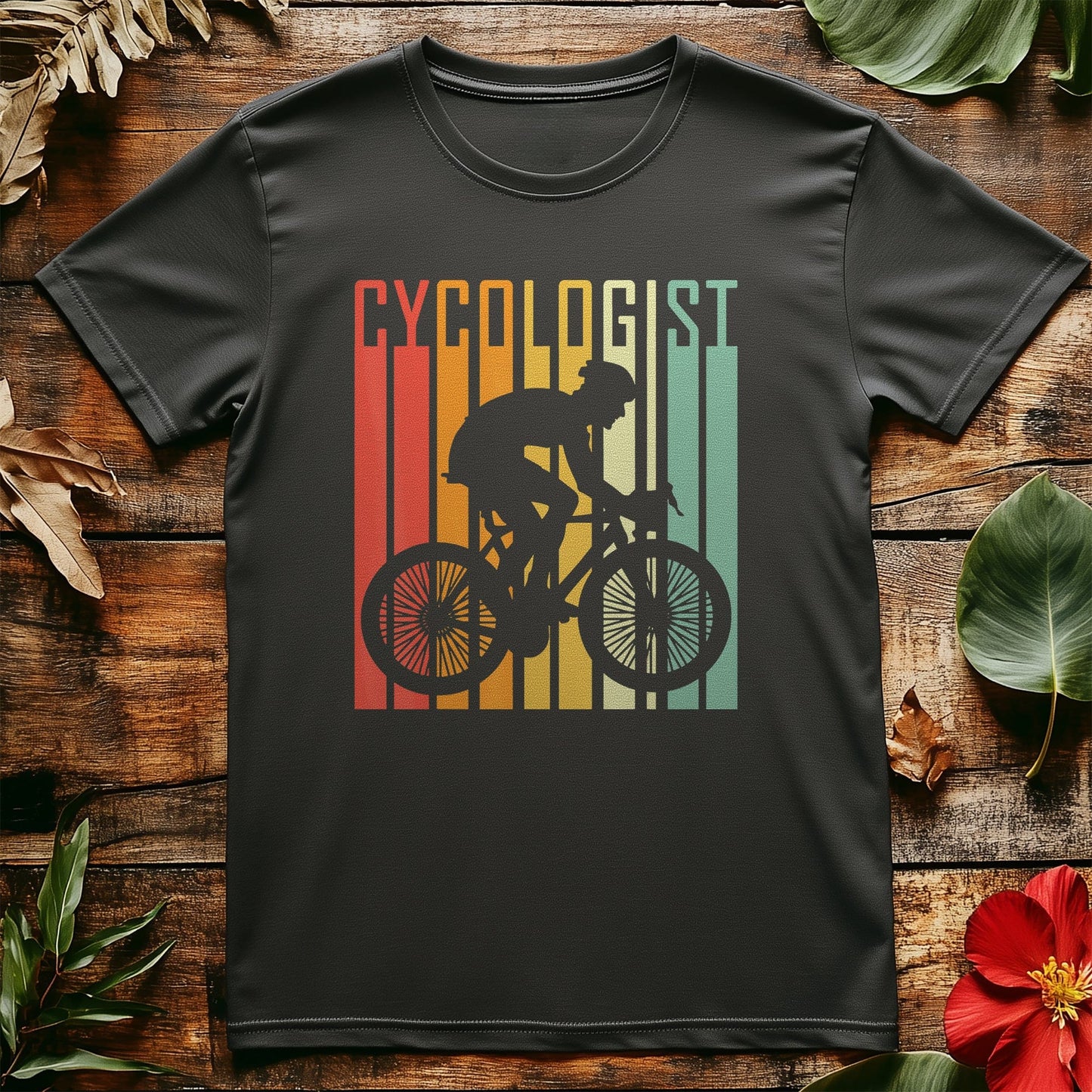 Cycling (239) T-Shirt - Pedal Power
