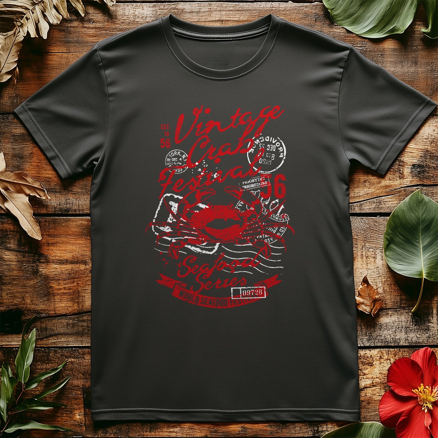 Vintage Crab 56 T-Shirt - Claws for