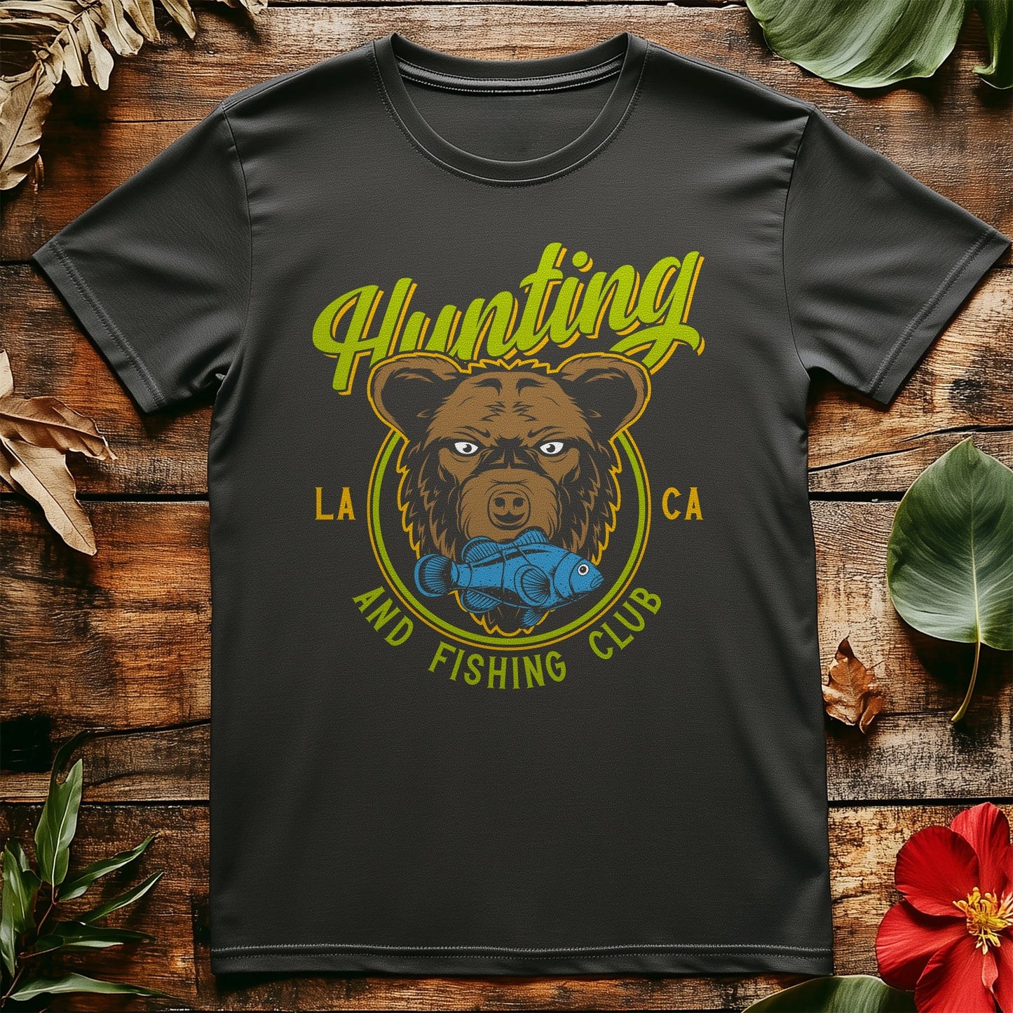 Bear Hunt Fish Club T-Shirt