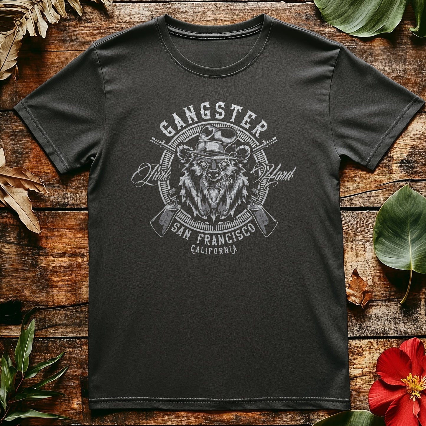 Gangster SanFran Bear T-Shirt