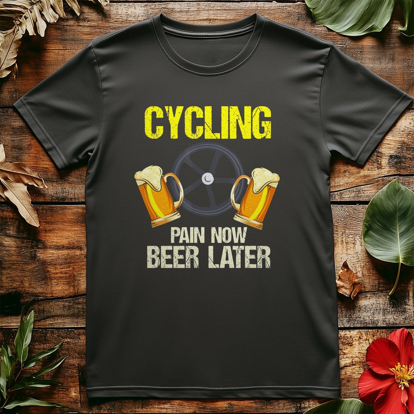 Cycling (288) T-shirt - Pedal