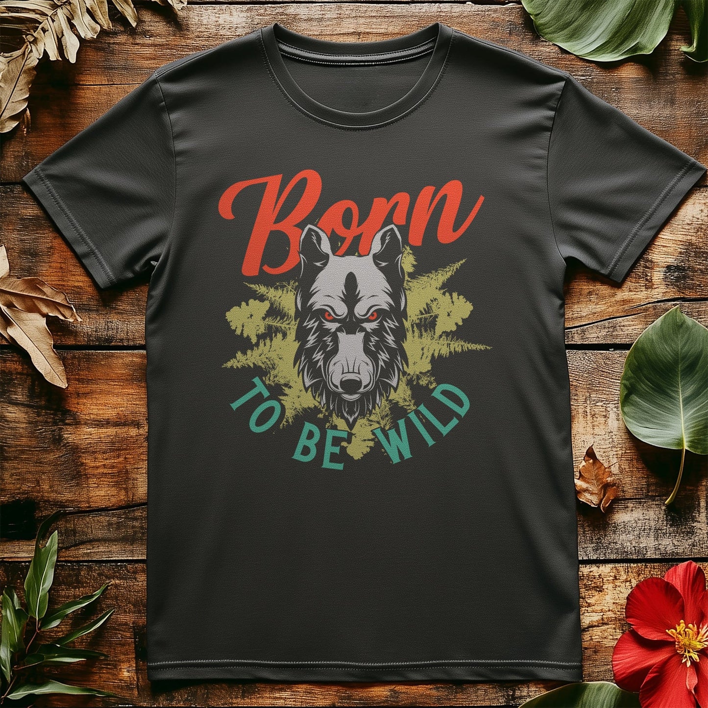 Born To Be Wild Wolf T-Shirt