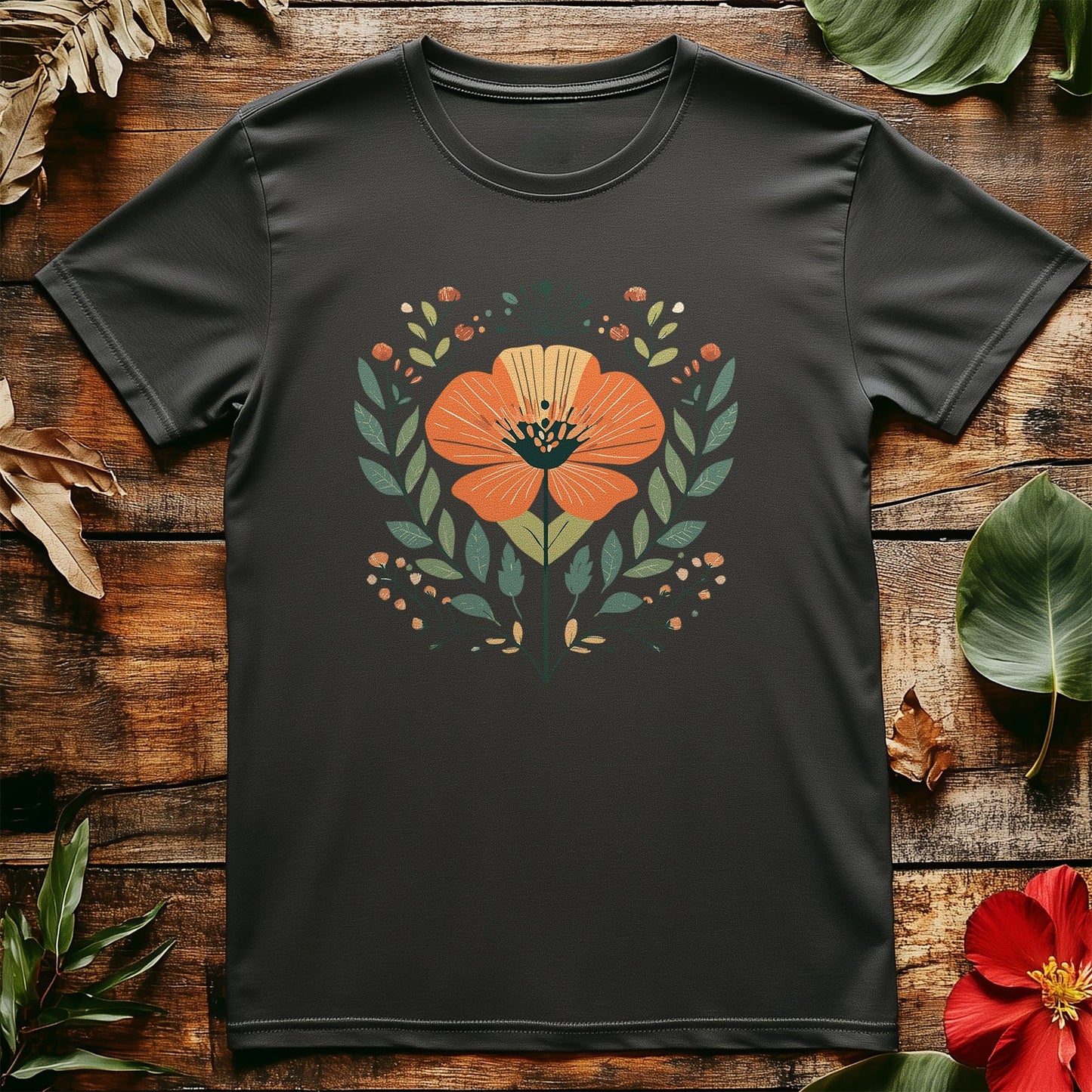 Retro Flower 1 T-Shirt - Blooming with