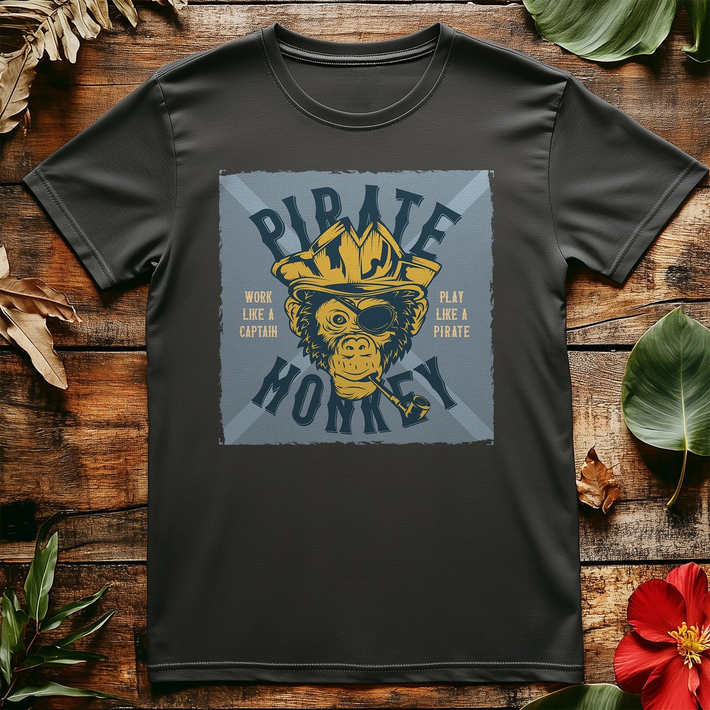 Monkey Pirate T-shirt - Aye Aye,