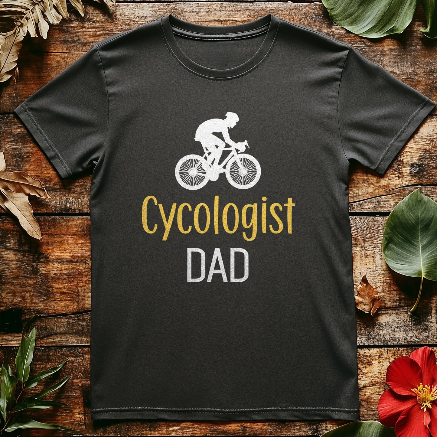 Cycling Dad's Fun T-Shirt Cycling