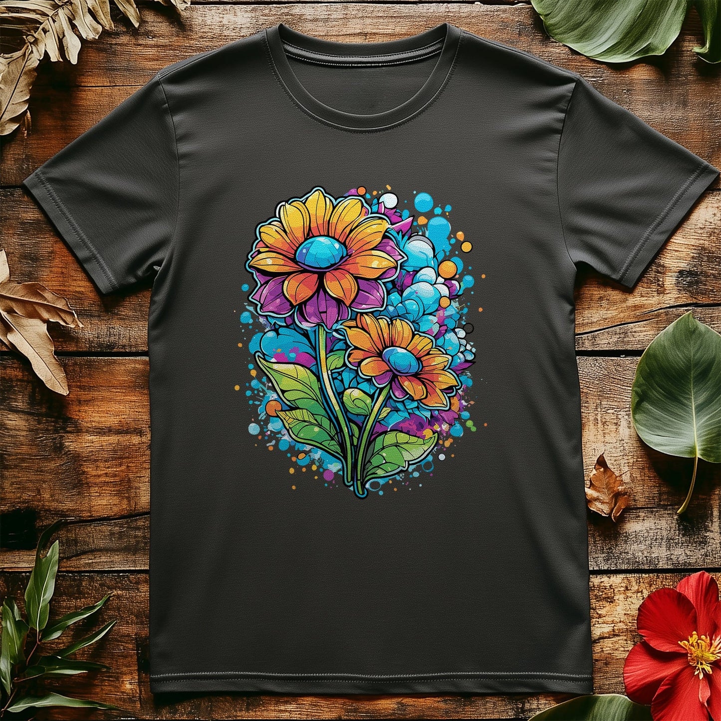 Flower91 T-Shirt - Blooming with