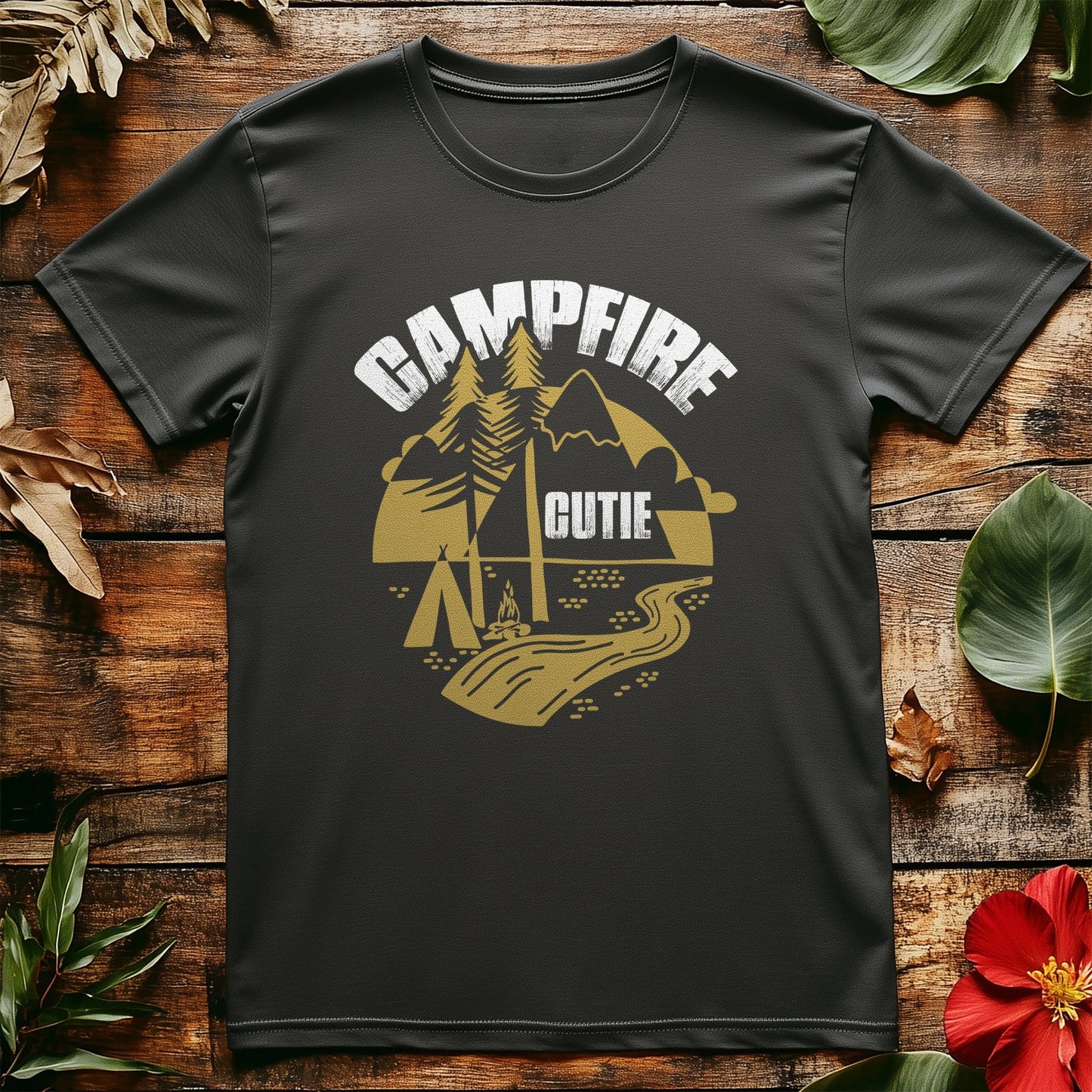 Campfire Cutie T-shirt - Ignite the Style001