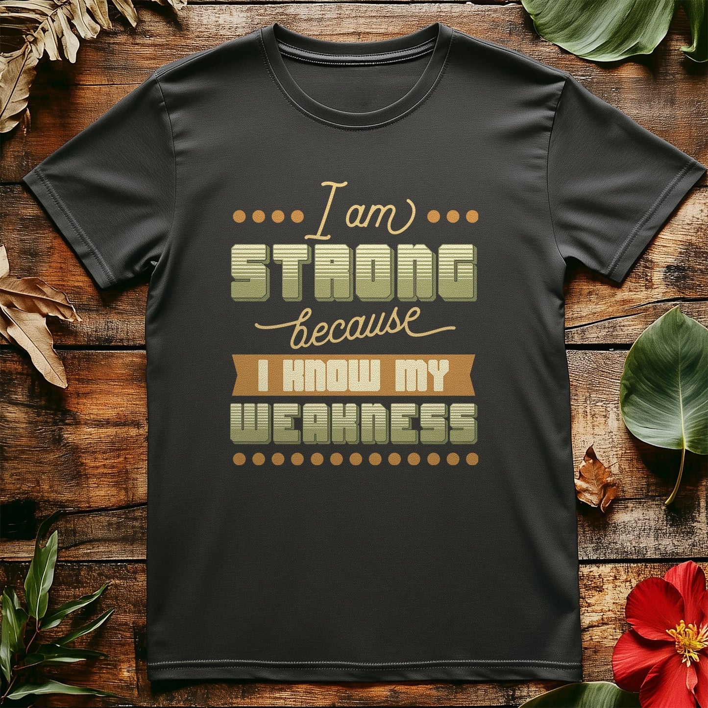 I Am Strong Because I Know My Weakness T-Shirt