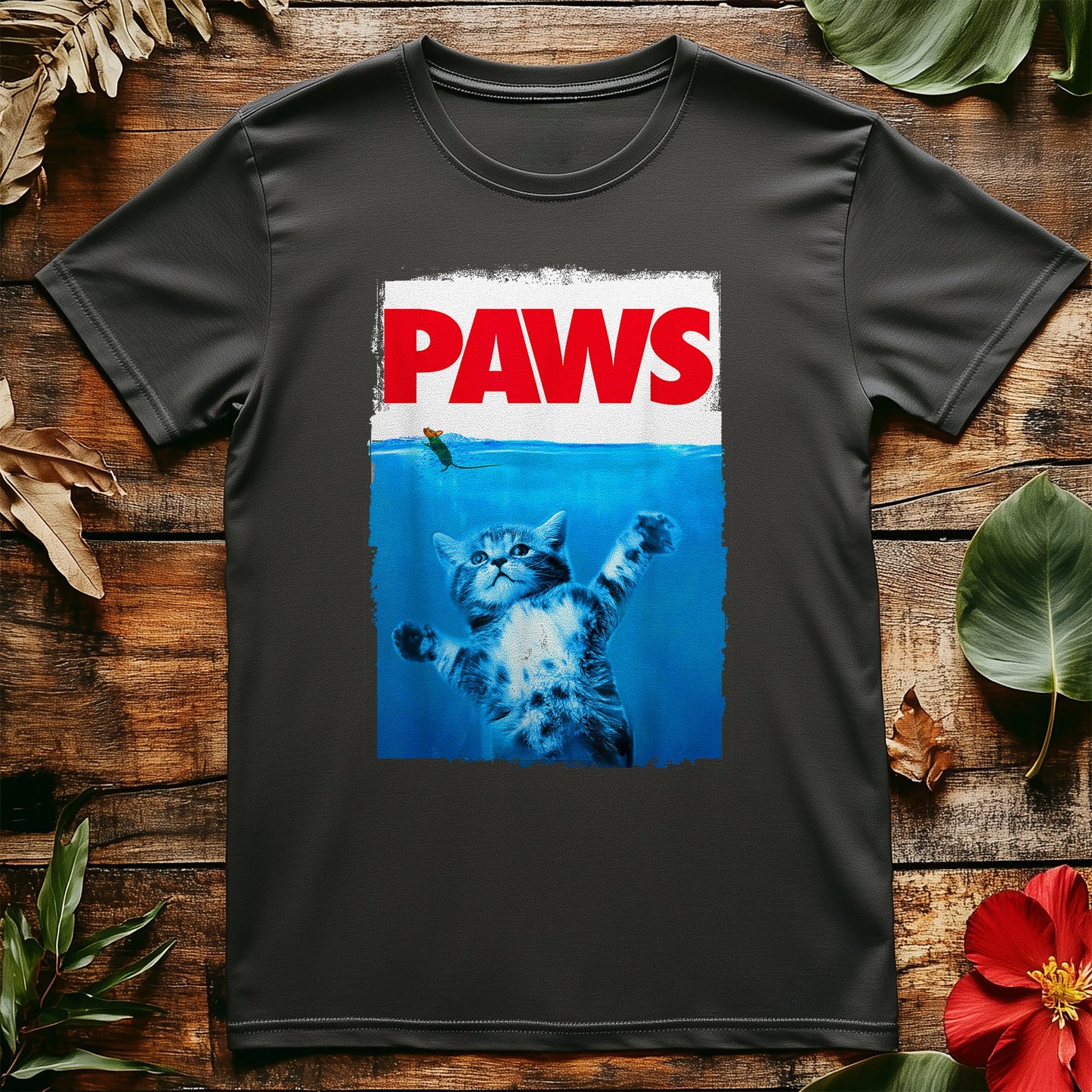 Paws Cat and Mouse T-shirt -