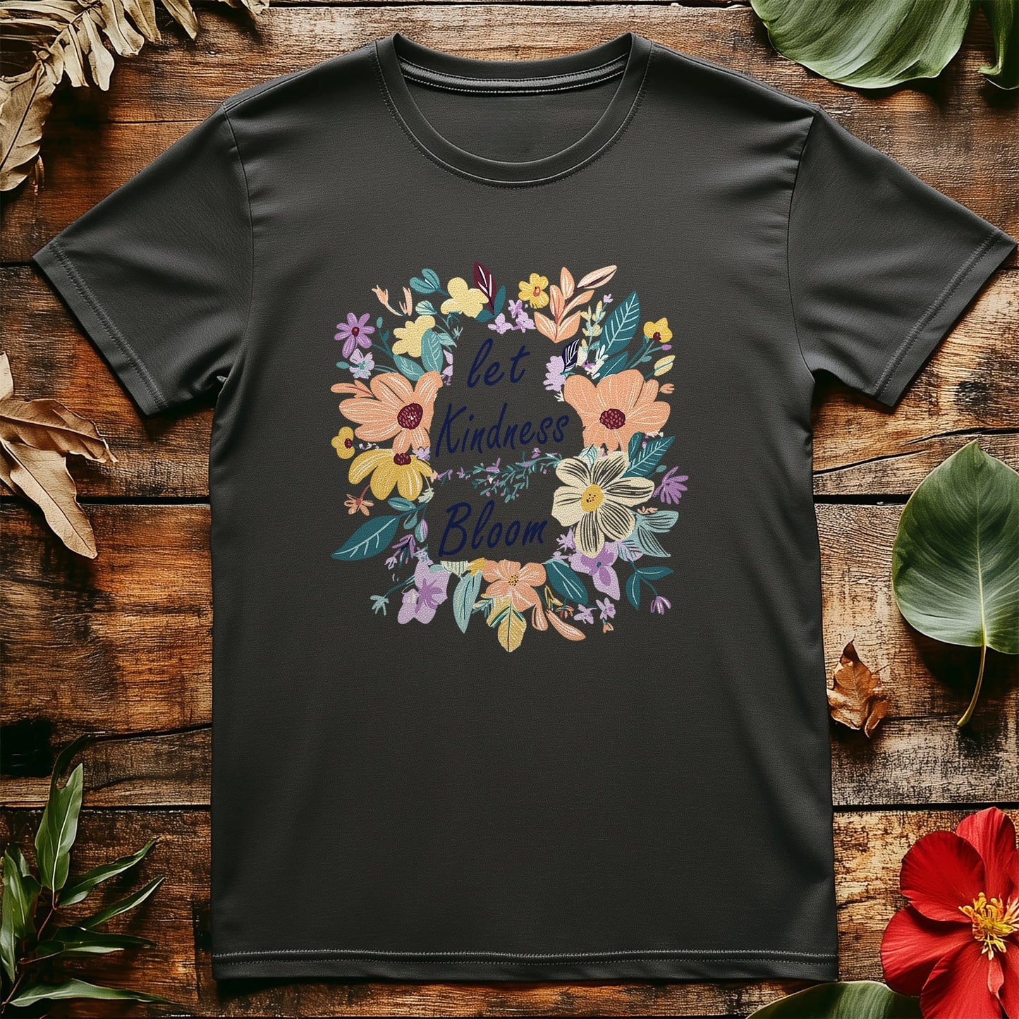Let Kindness Bloom 2 T-shirt - Floral
