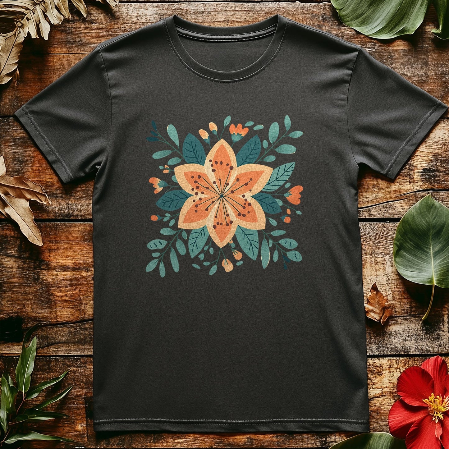 Retro Flower 2 T-Shirt - Blooming