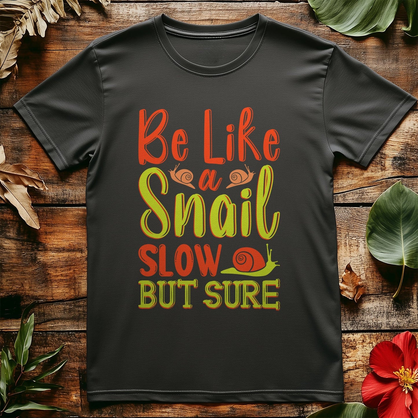 Be Like A Snail: Slow But Sure T-Shirt