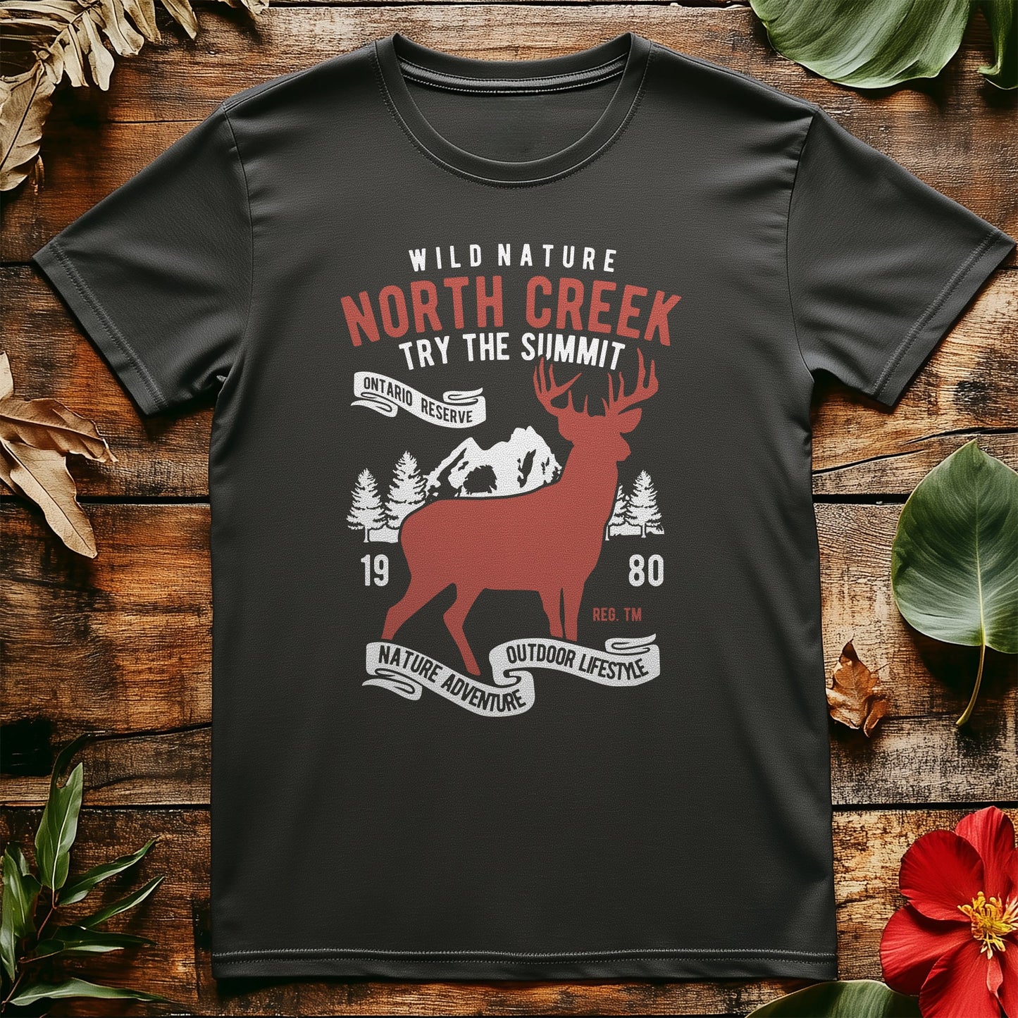 North Creek Deer Nature t-shirt -
