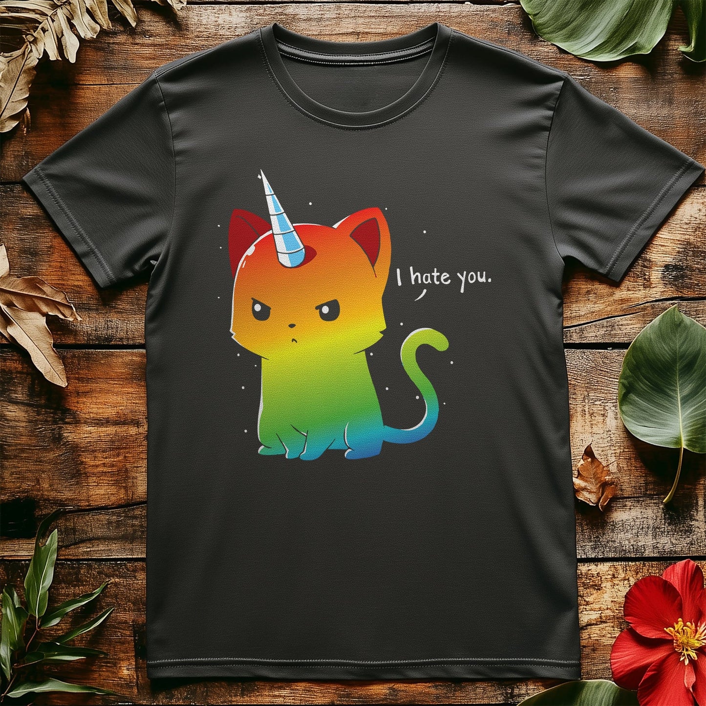 Cute Kitten Unicorn T-Shirt -