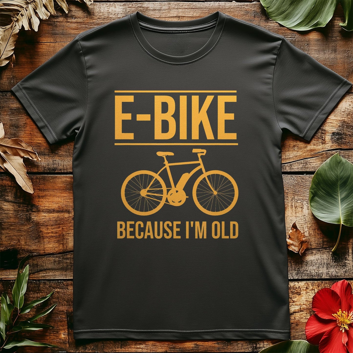 Cycling (262) T-shirt - E-bike
