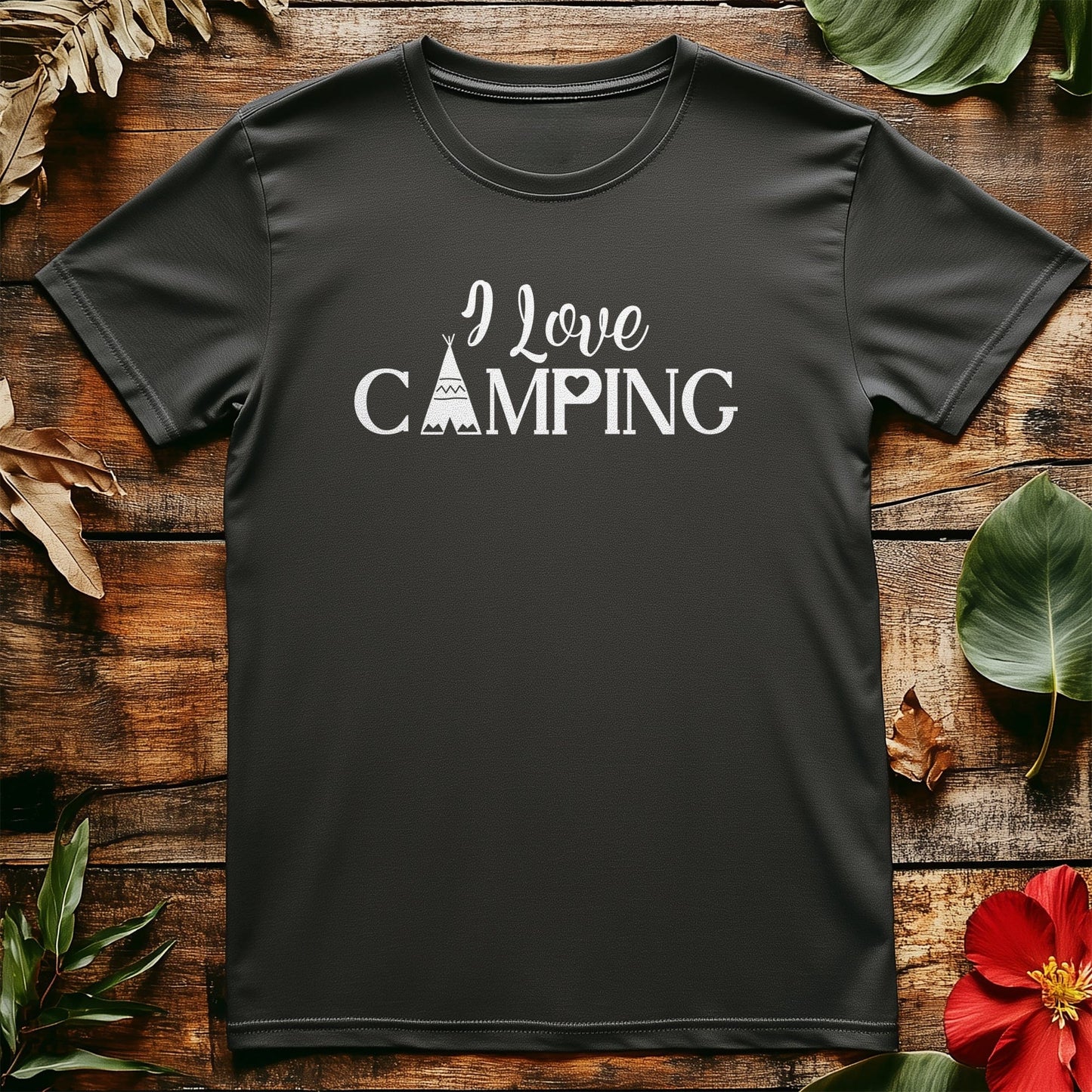 I Love Camping T-Shirt - Funny and