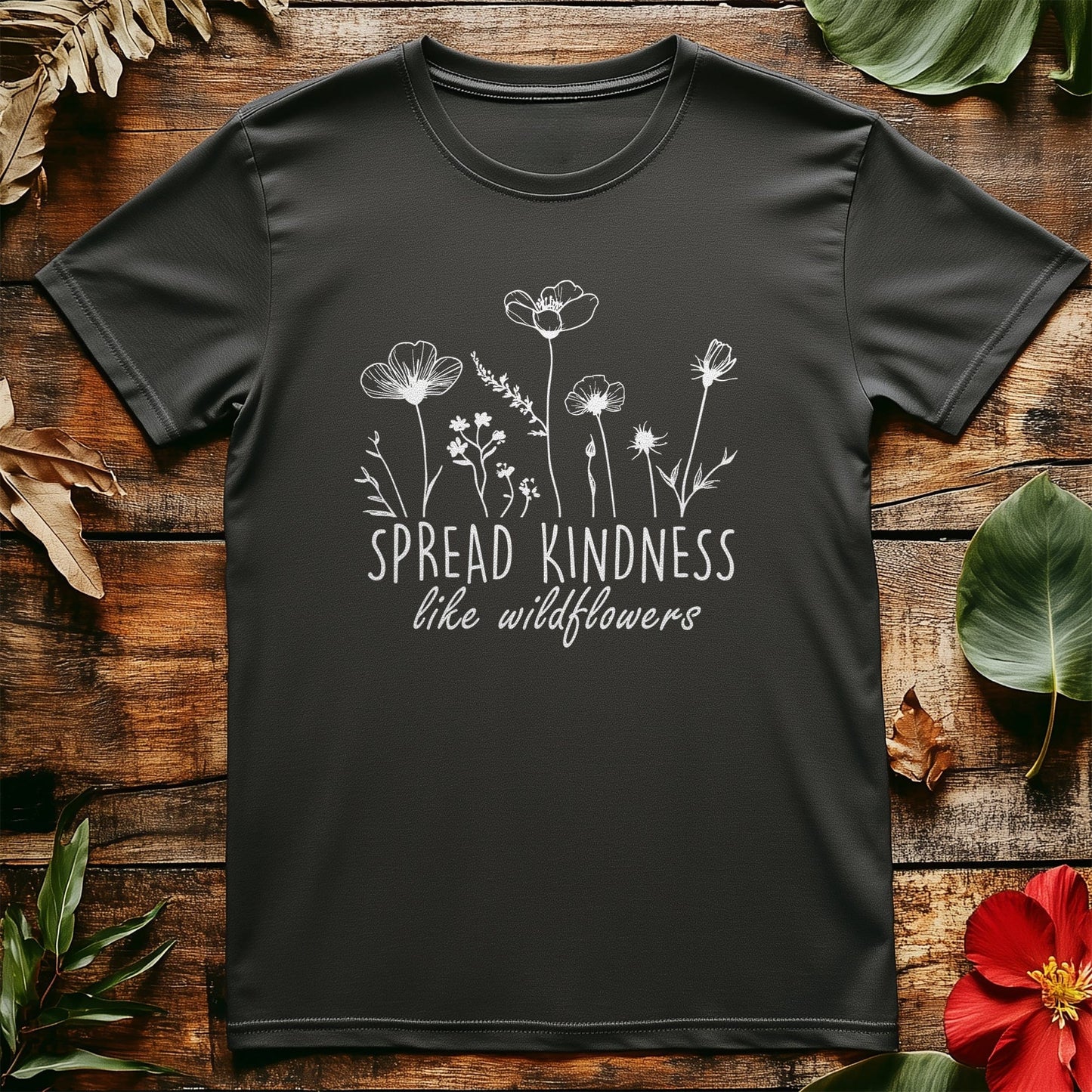 Spread Kindness Wildflowers T-Shirt