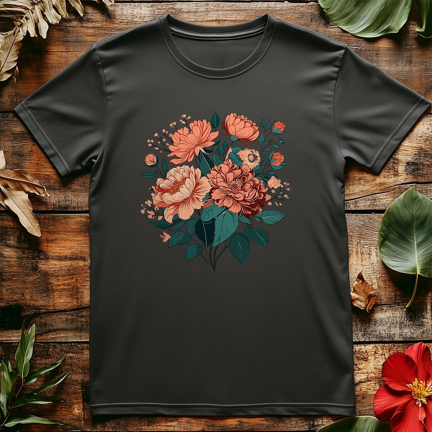 Flower52 T-shirt - Blooming with