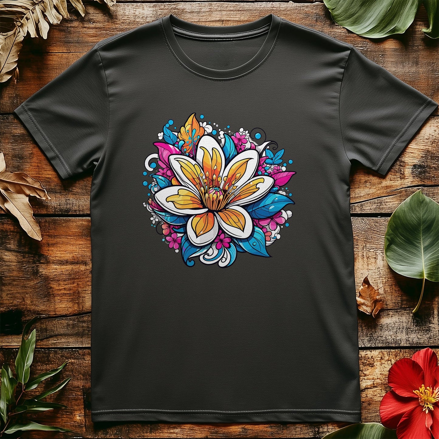 Flower78 T-shirt - Blooming with