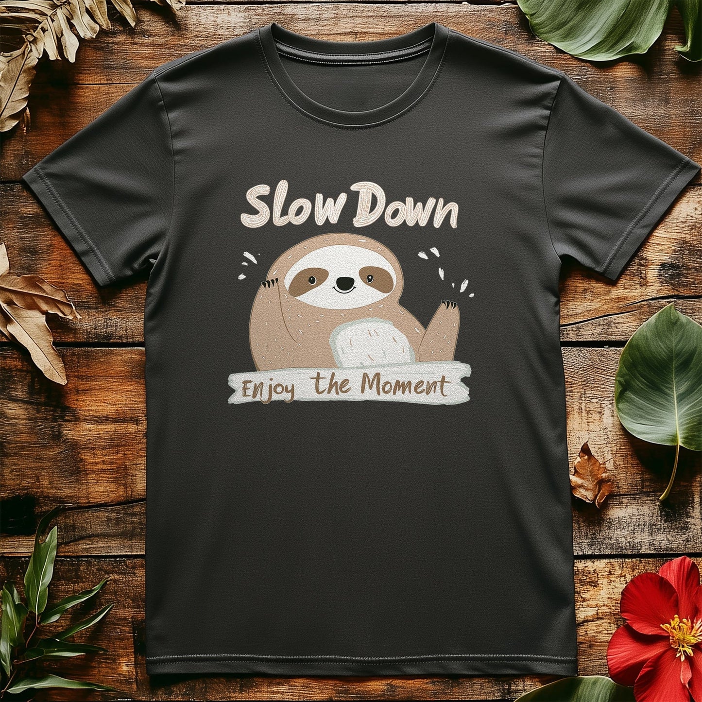 Slow Down 1 Sloth T-shirt