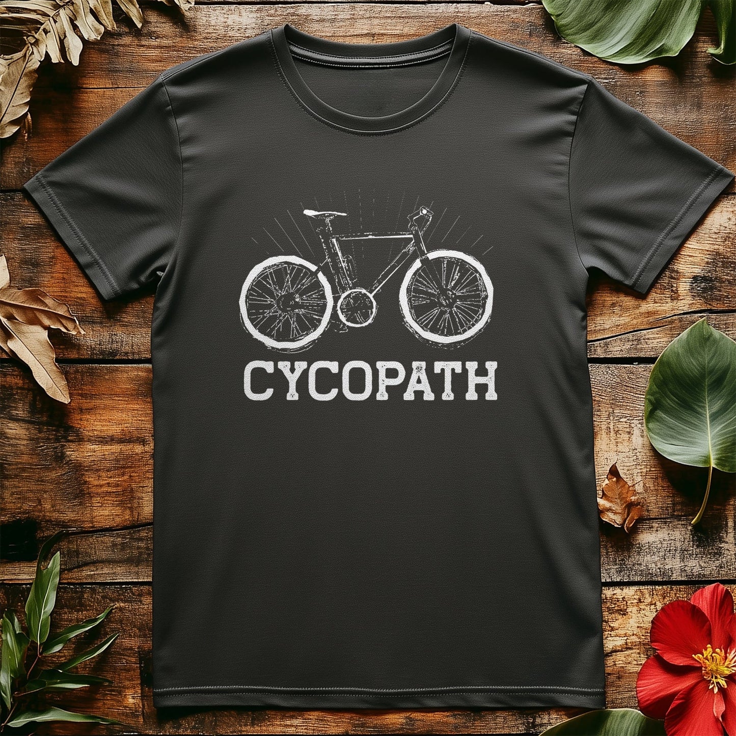 Cycling (244) T-Shirt - Pedal Power