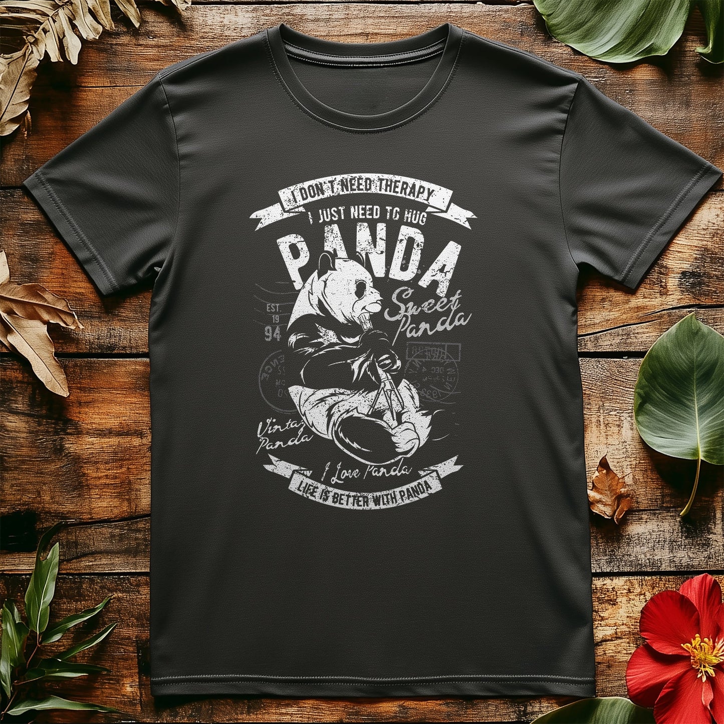 Panda Therapy Hug T-shirt - Cuddle