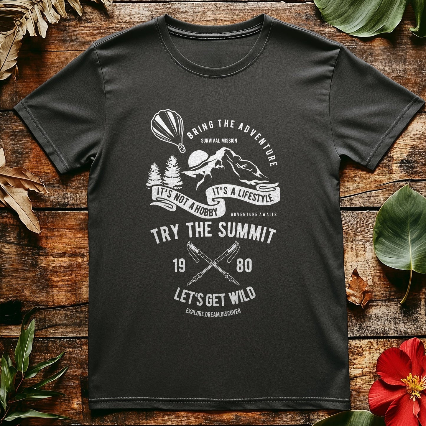 Try The Summit T-Shirt - Wild