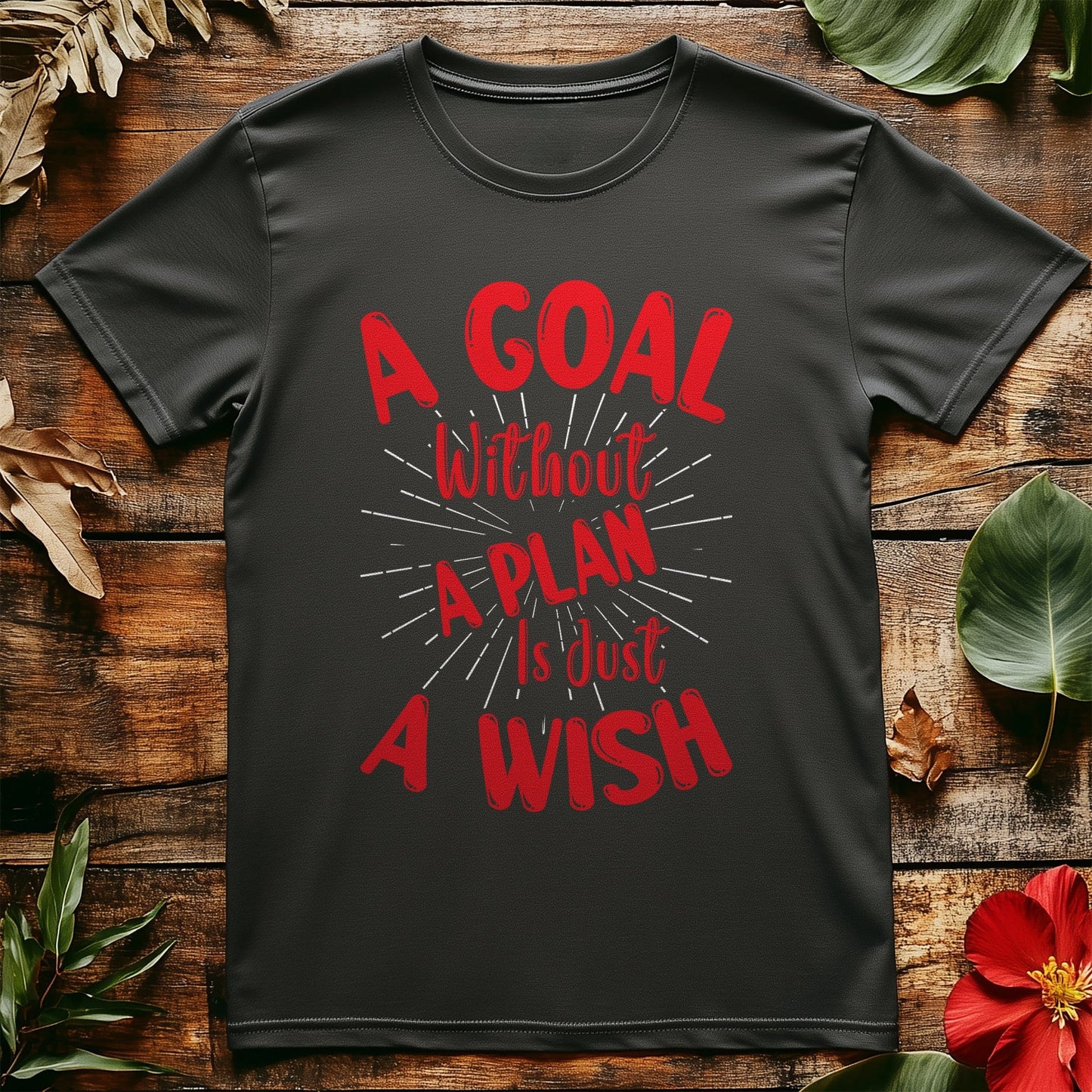 A Goal Without A Plan Is Just A Wish 01 T-Shirt