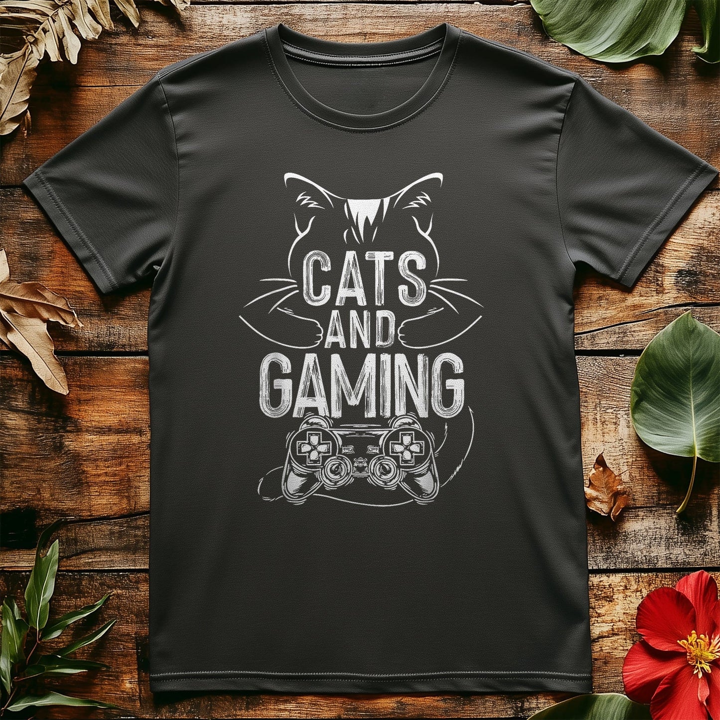 Cats And Gaming T-Shirt