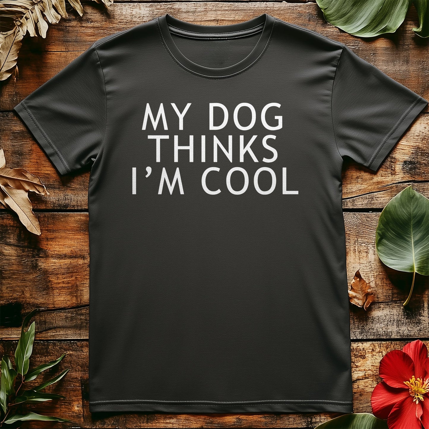 My Dog Thinks I'm Cool T-Shirt -