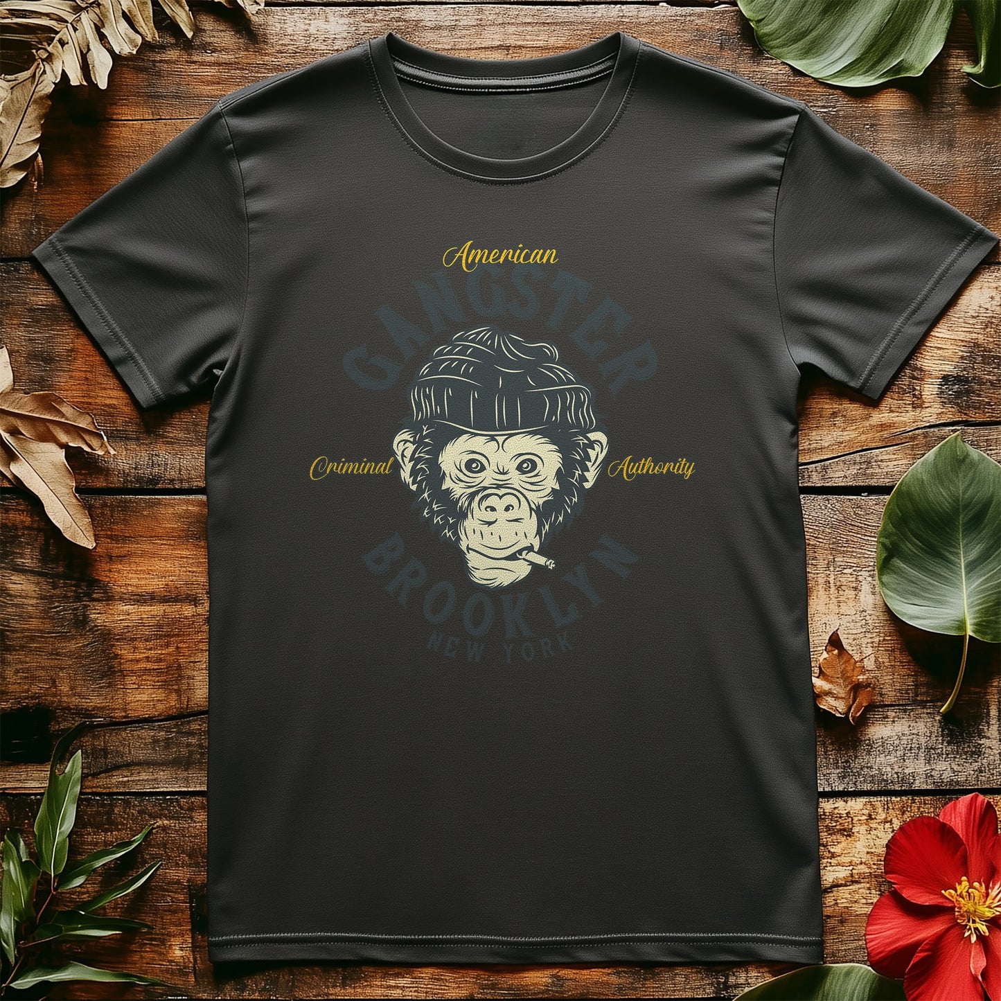 Monkey Gangster Brooklyn T-Shirt -