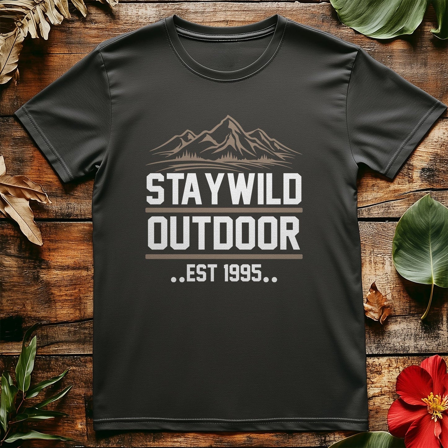 Stay Wild Outdoors T-shirt - Unleash