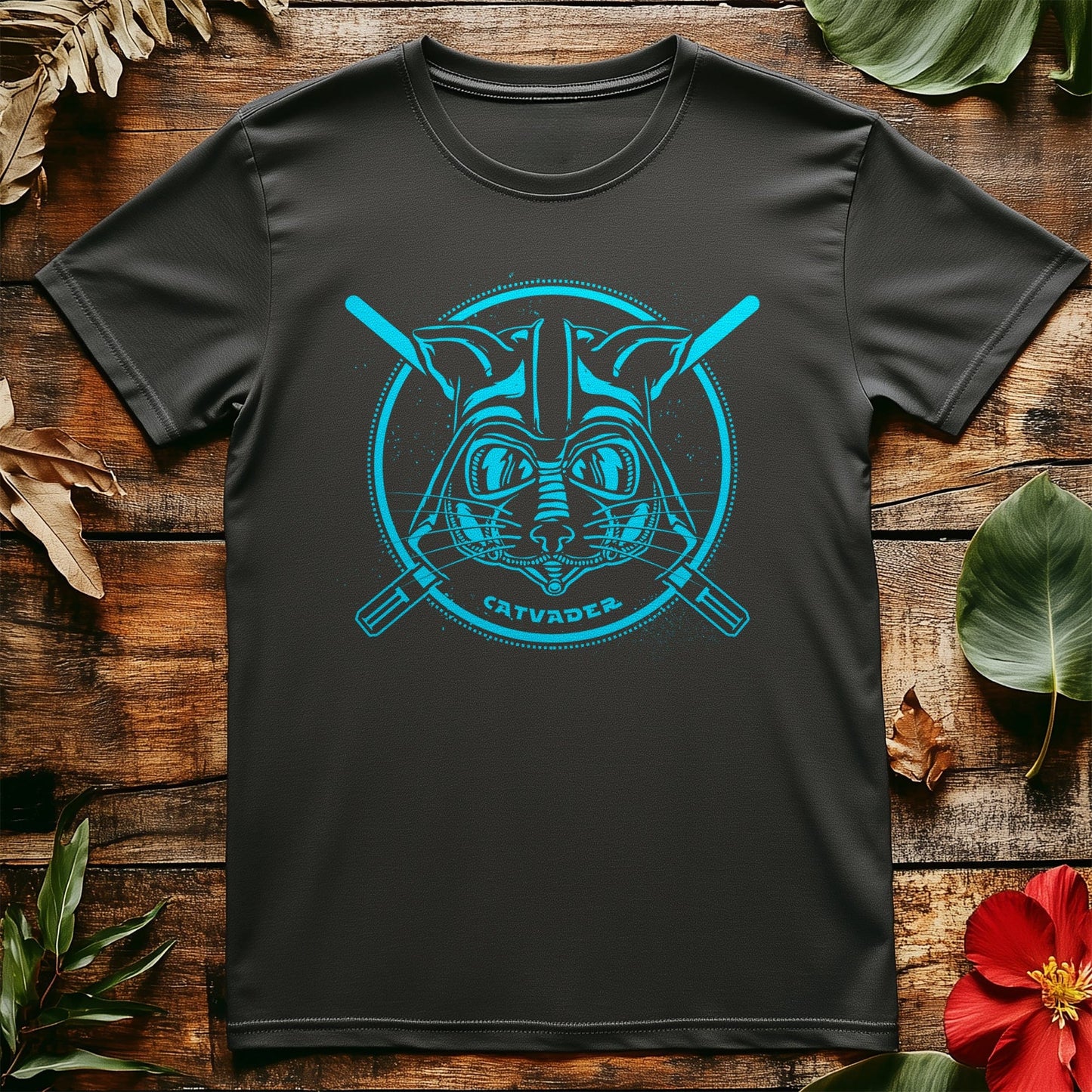 Catvader T-Shirt - Purr-fectly Dark