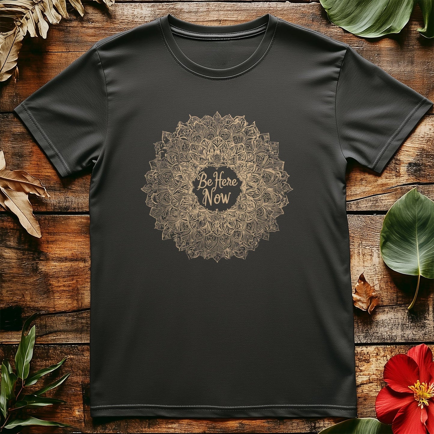 Be Here Now 2 Mandala T-Shirt