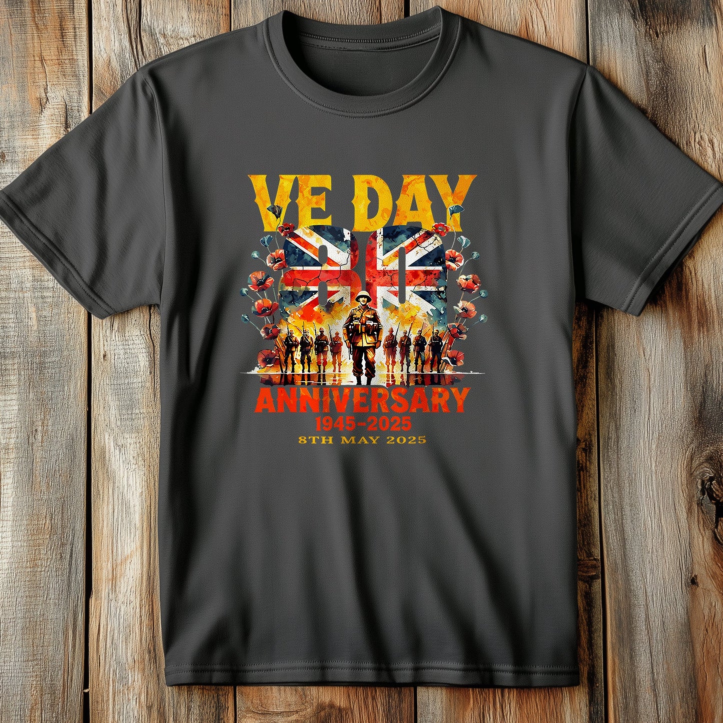 Ve Day Uk 80Th T-Shirt Style001