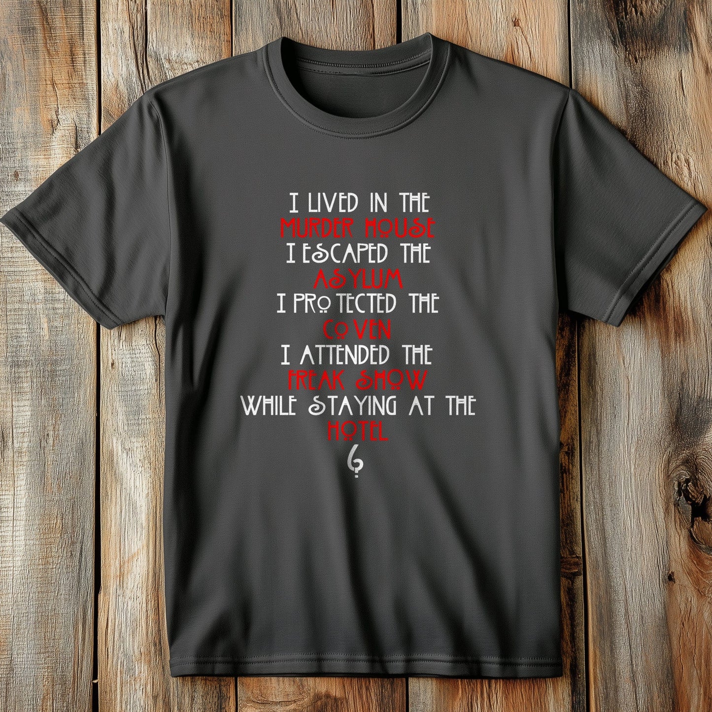 AHS Story T-shirt - Love in the Dark!
