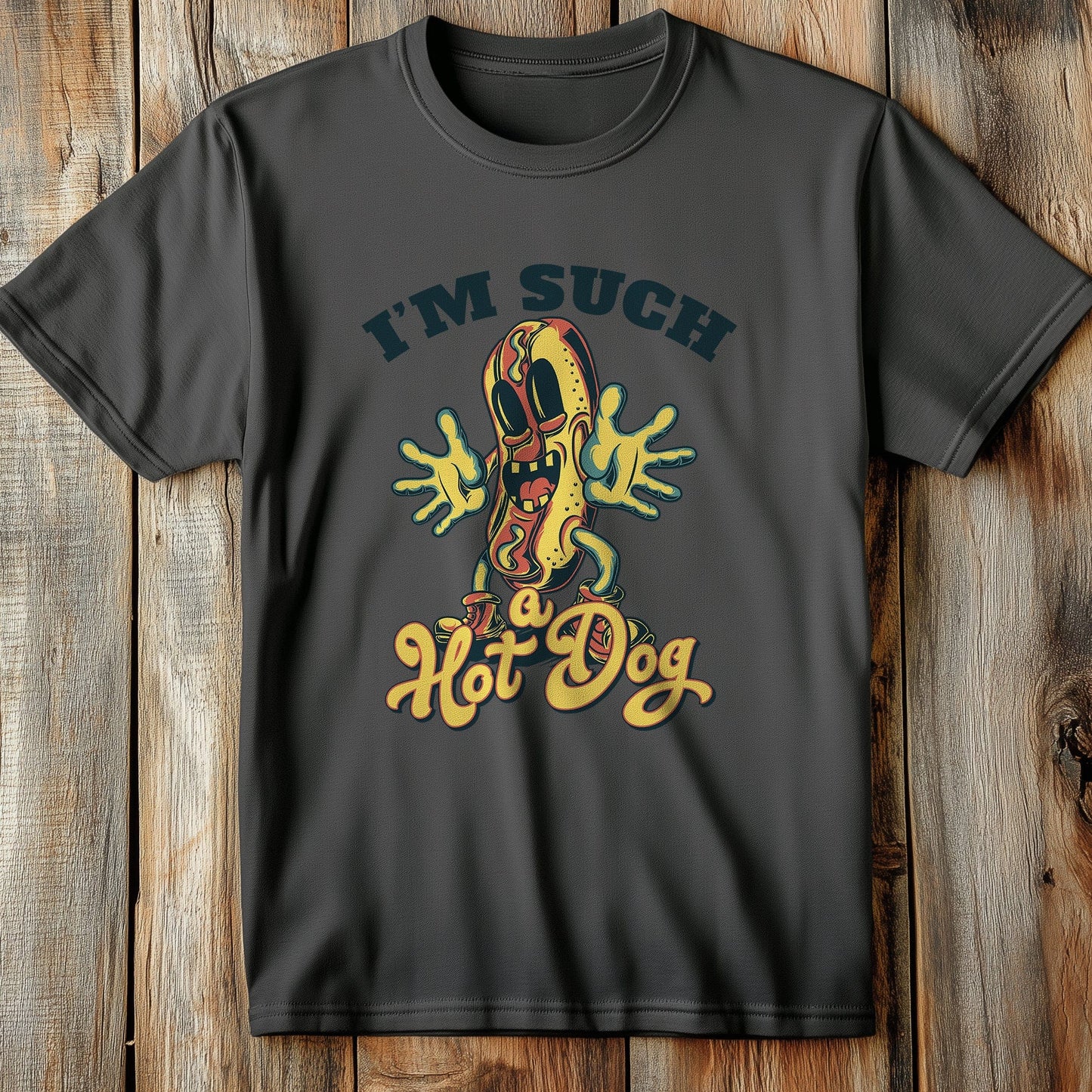 FastFood_9 T-Shirt Hot Dog Delight!